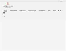 Tablet Screenshot of gutenberg-networks.com